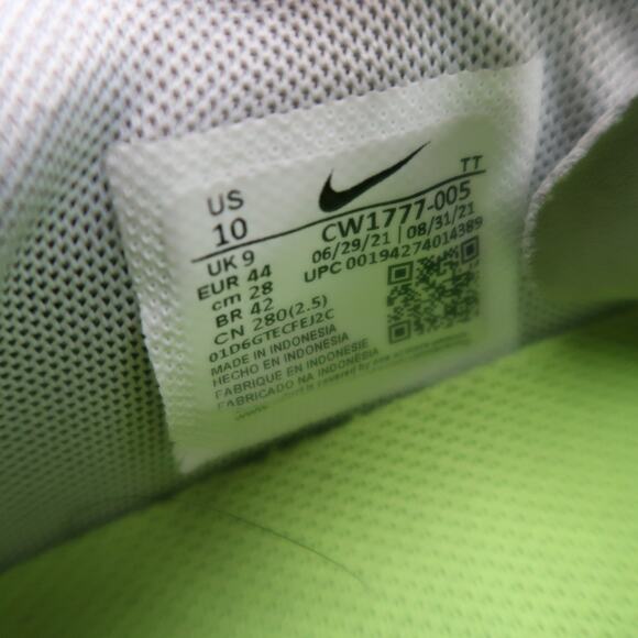 Nike Shoes Mens 10 React Sneakers Running Athletic Trainers Gray Sport Active - Picture 13 of 13